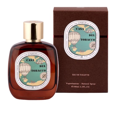 Lively Casa Del Tabacco For Men Eau De Toilette 100ml