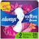 Always Radiant Pads, Size 2, Heavy Flow Absorbency, Scented, 26 Count