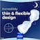 Always Infinity Flexfoam Pads For Women, Size 5, Extra Heavy Overnight Absorbency, Unscented, 22 Count