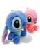 Stitch 2 Pcs Stitch And Angel Plush Toys Combo Pack - 11 Inch Soft Blue &amp; Pink Stuffed Animal Figures, Cute Alien Huggable Doll Set For Kids Bedroom Decor, Best Birthday, Eid Ramadan &amp; Christmas Gift