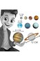 Buki Glow-in-the-dark Solar System 3DF10