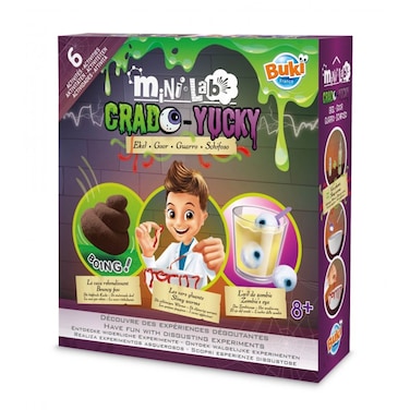 Buki Mini Lab Yucky Science Kit (6 Experiments)