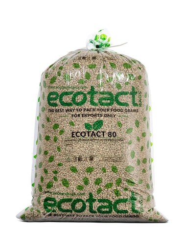 80 Hermetic Bag, Plastic Storage Bags for Green Coffee Beans / Cacao Beans / Food, Suitable for 50-70 Kgs, Pack of 10 pcs