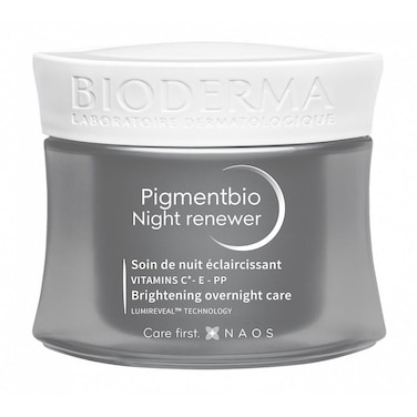 Bioderma Pigmentbio Night Renewer Brightening Overnight Skin Cream For Hyperpigmented Skin 50ml