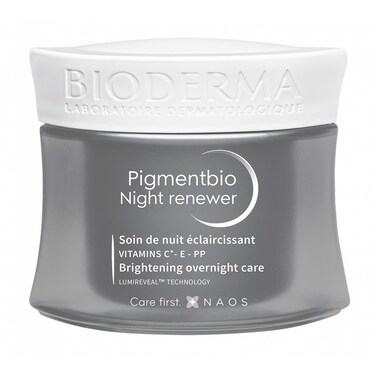 Bioderma Pigmentbio Night Renewer Brightening Overnight Skin Cream For Hyperpigmented Skin 50ml