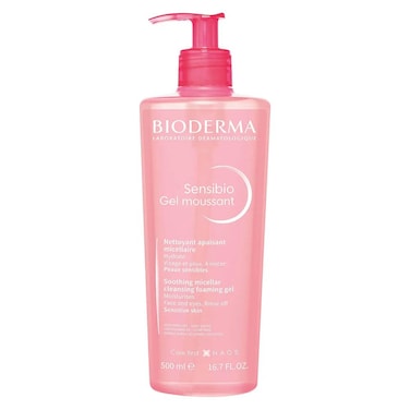 Bioderma Sensibio Soothing Micellar Cleansing Foaming Gel For Sensitive Skin 500ml