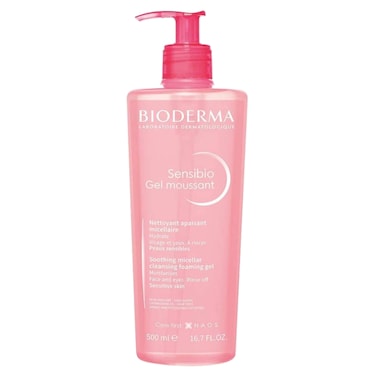 Bioderma Sensibio Soothing Micellar Cleansing Foaming Gel For Sensitive Skin, 500ml