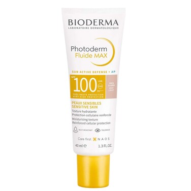 Bioderma Photoderm Fluide MAX SPF100 Very Light Tint Maximum Sensory Protection for Sensitive Skin, 40ml