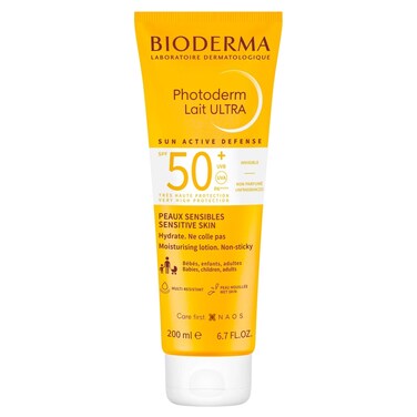 Bioderma Photoderm MAX Lait Famille SPF 50+ Family Sunscreen Milk, 200ml
