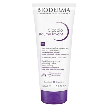 Bioderma Cicabio Soothing Protective Body Cleansing Balm, 200ml