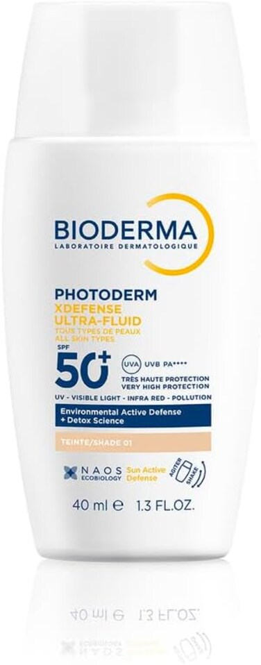 Bioderma Photoderm XDefense Ultra Fluid SPF50+ 40ml (Shade01-Very Light)