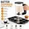 Batter Dispenser for Pancakes &amp; Cupcakes &ndash; Manual Batter Pourer with Handle &ndash; Perfect Pancake, Muffin &amp; Cupcake Batter Dispenser &ndash; Mess-Free Kitchen Baking Tool