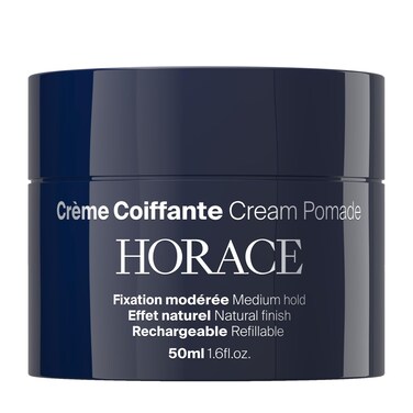HORACE Cream Pomade - Refillable Jar, 1.69 fl. oz