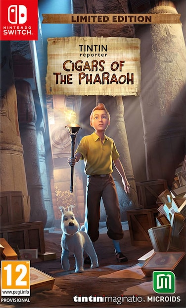 Microids Tintin Reporter The Cigars Of The Pharaoh Limited Edition Switch