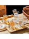 Glass Tea Cups and Saucers Set, Golden Moroccan Tea Cups with Handle, Espresso Cups and Saucers Set,Perfect for Tea Party, Gifts Housewarming, Weddings, Anniversary&iuml;&frac14;&OElig;Ramandan