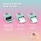 PIXIPRINT refill kit for instant camera accessories including refill paper and rolls, compatible with select instant camera models, easy installation, reliable performance