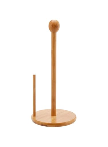 Bamboo Roll Holder countertop Tissue Stand Bamboo Paper Towel Holder Kitchen Paper Towel Stand Tissue Holder Paper Towel Holders Tissue Paper Bamboo Toilet   Round Shape