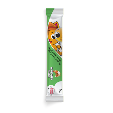 Smudges Little Licks Chicken Creamy Bisque Treats for Kitten Cat 4 x 15g  Pack of 12