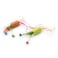 Wild Catz Crazy Coil Fabric, Feature Cat Toy Multicolors