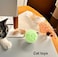 Wild Catz Flurry Friends Cat Toy - 6cm (Pack of 2)