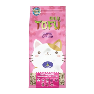 NutraPet Tofu Clumping Cat Litter Jasmin Sticks - 7 Liters