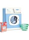 Casdon Blue Electronic Washer - Toy Washing Machine with Spinning Drum, Lights, &amp; Sound Effects - includes Laundry Basket &amp; Washing Powder Box - Playset for Children Aged 3+