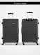 Beta Series Set of 2 Luggage &ndash; Lightweight ABS Hardshell, 10KG Carry-On &amp; 30KG Large Trolley DARK GREY