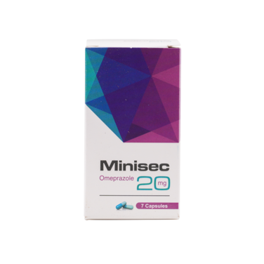 Minisec 20Mg Capsules 7's