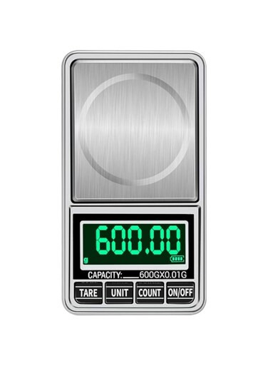 douself Portable Digital Scale Gold Jewelry Scale Mini Pocket Digital Scale Professional Accurate Electronic Scale Precision Balance 600g/0.01g DH-938C