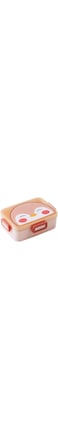 Star Babies Lunch Box with Adjustable Divider + Spoon, Orange
