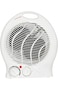 Portable Electric Fan Heater   Room Heater with 2 Temperature Settings, Fast Heating &amp; Overheat Protection   Compact &amp; Quiet Space Heater for Home, Office &amp; Bedroom 2000W