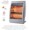 Quartz Room Heater with 2 Heat Settings, Energy-Efficient Portable Heater with Overheat Protection, Safety Tip-Over Switch, and Carry Handle for Home and Office