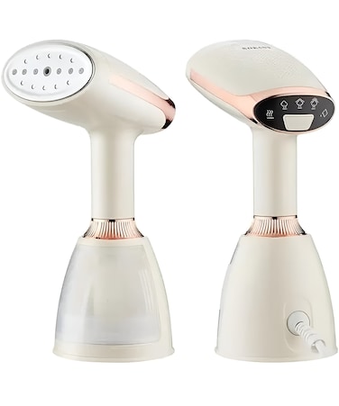 Veltric Handheld Garment Steamer &ndash; Portable Clothes Steamer for Fast Wrinkle Removal, Powerful Steam, Compact Travel Size, Safe for All Fabrics, Continuous Steam, Home &amp; Travel Clothing Care