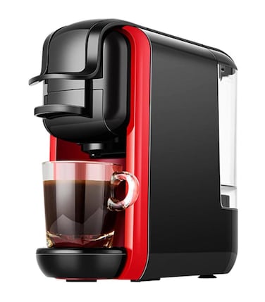 Veltric 3 in 1 Multi-Capsule Coffee Machine, Espresso Maker, 19 Bar High Pressure, Coffee Pods Compatible, Compact Coffee Machine, Fast Brewing, Home &amp; Office Coffee Maker, Easy Operation