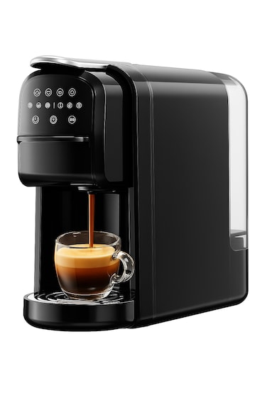 3 in 1 Multi-Capsule Coffee Machine &ndash; 1400W Espresso &amp; Coffee Maker   20 Bar High Pressure, Touch Control, Self-Cleaning, 700ml Detachable Water Tank   Nespresso, Dolce Gusto