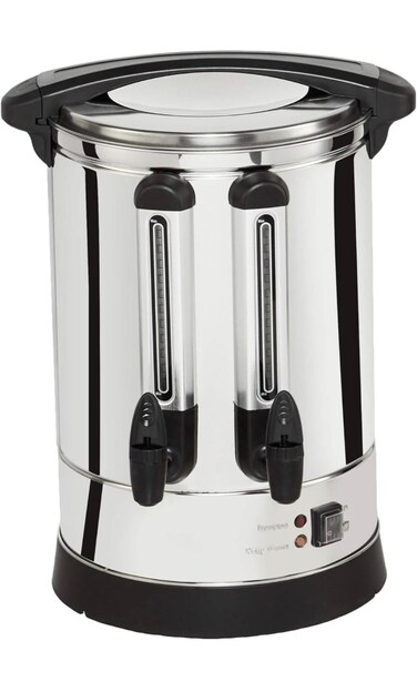 Veltric Electric Water Boiler 20L Mirror Polished, Automatic Boiling, Warm Function, Large Capacity for Home or Office Use