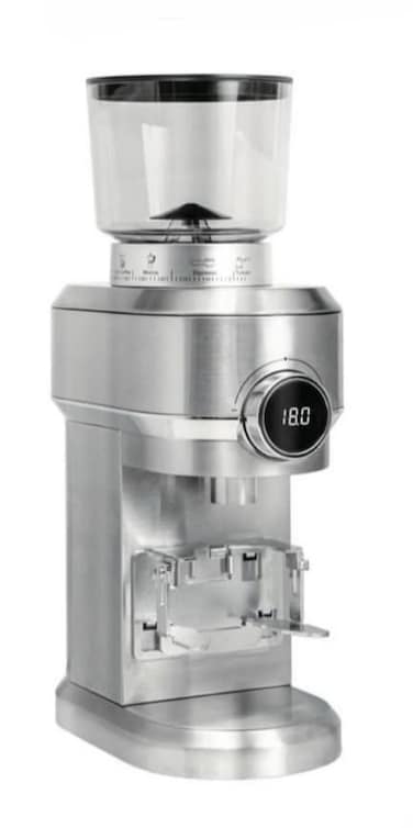 Stainless Steel Burr Coffee Grinder &ndash; 52 Grind Settings with 40mm Conical Burr, Anti-Static Technology, Adjustable Electric Coffee Grinder for Espresso, Cappuccino, Latte