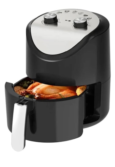 Vantix 3.5L Air Fryer &ndash; 1200W Low Fat Oil-Free Healthy Cooking Appliance with Dishwasher Safe Parts, Non-Stick Basket, Temperature &amp; Timer Control for Frying, Baking &amp; Roasting