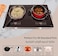 Double Burner Infrared Cooktop &ndash; 2400W Dual Induction Hot Plate Electric Cooker with LED Display, Ceramic Heating, Multi-Stage Power, Knob &amp; Touch Control, Portable Tabletop Stove