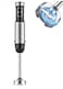 Hand Blender Stick Blender with Stainless Steel Blade &ndash; Electric Immersion Mixer for Soups, Purees, Smoothies, and Sauces