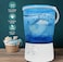 Mini Washing Machine 2KG Baby Washer &ndash; Portable Compact Washer with Twin Knob Controls, Wash Timer &amp; Mode Selector   Lightweight Blue Mini Tub for Baby Clothes, Travel, Dorm