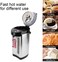 Vacuum Flask 6.8L &ndash; Large Capacity Thermal Airpot Dispenser with BPA-Free Interior, 360&deg; Swivel Base &ndash; Stainless Steel Hot Water, Coffee &amp; Tea Urn for Home, Office, Events &amp; Catering