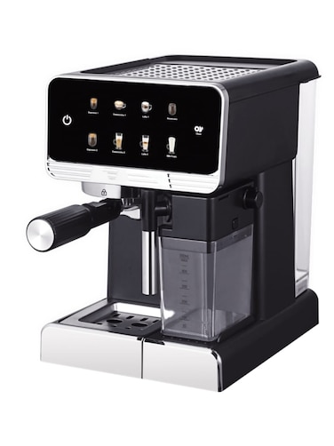 3 in 1 Espresso Coffee Machine with Automatic Milk Frother &ndash; 20 Bar Professional Cappuccino, Latte &amp; Americano 1.8L Removable Water Tank, Digital Touch Panel