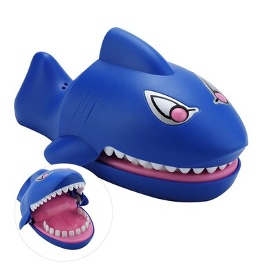 Shark Bite Finger Game Toy &ndash; Funny Prank Plastic Shark Toy for Kids &amp; Family &ndash; Interactive Upboard Game for Parties &amp; Fun Play