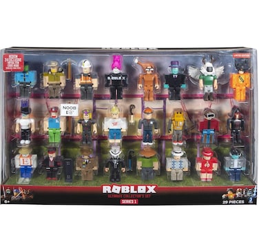 Roblox Ultimate Collection Set Series 1  29 Piece Action Figures Pack with Accessories &amp; Collector&rsquo;s Guide   Official Roblox Toy Set