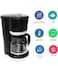 Coffee Maker 1.5L 12 Cups with Anti-Drip &amp; Keep Warm Function   Boil-Dry Protection, Permanent Filter &amp; Dishwasher Safe Glass Carafe