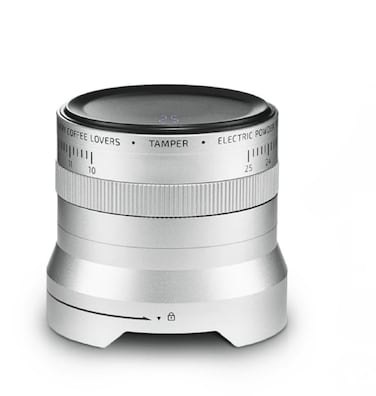 Wireless Electric Espresso Coffee Tamper &ndash; Automatic Handheld Barista Tamper with Adjustable Pressure, Consistent Tamping, Wireless Charging Base &ndash; Professional Espresso Machine Accessory