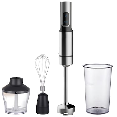 Hand Blender 4 in 1 Multifunctional Immersion Set &ndash; Stainless Steel Body &amp; Rod, Turbo Mode, Variable Speed Control, Easy Blend for Soups, Smoothies, Sauces &amp; Baby Food