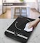 Single Infrared Cooker Hot Plate Burner 2000W &ndash; Single Ring Electric Hot Plate with Touch Control, Digital Display, 10 Power/Temperature Levels, LED Indicator
