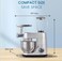 Vantix Stand Mixer 1500W &ndash; 7L Stainless Steel Bowl with Lock, 6-Speed Kitchen Chef Mixer, Full Metal Gears, Copper Motor, Glass Jar &amp; Anti-Slip Feet